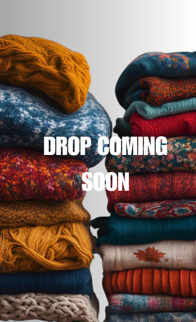 DROP COMING SOON - SWEATERS AND JUMPERS