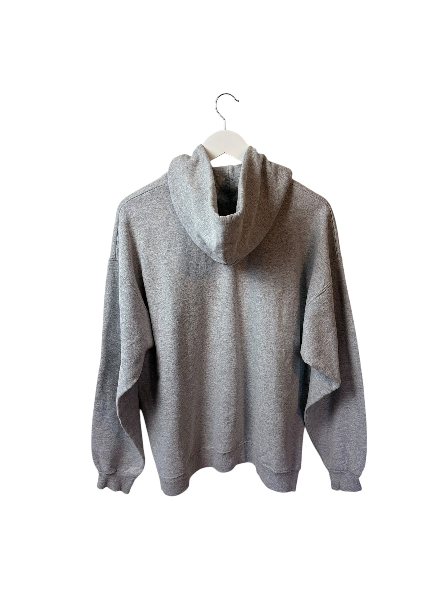 Thrasher Mens Grey Orange Flame Logo Hoodie Size XL