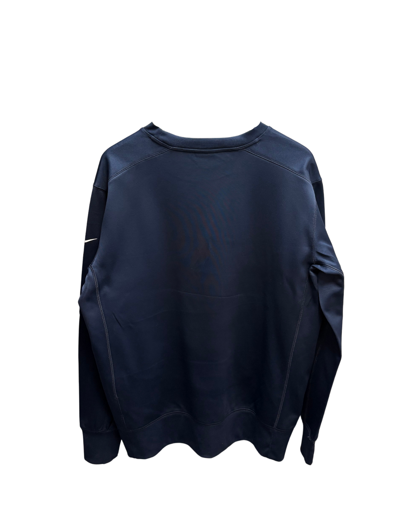 Nike New England Patriots Mens Navy Crew Neck Sweatshirt Size L