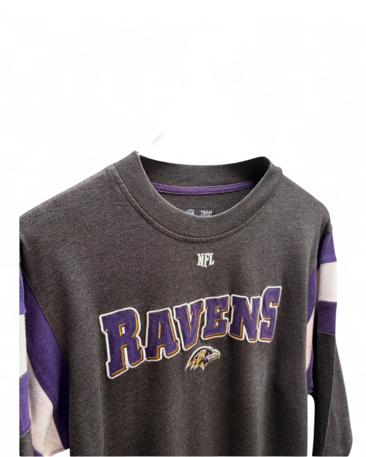 NFL Baltimore Ravens Mens Long Sleeve Top Team Medium