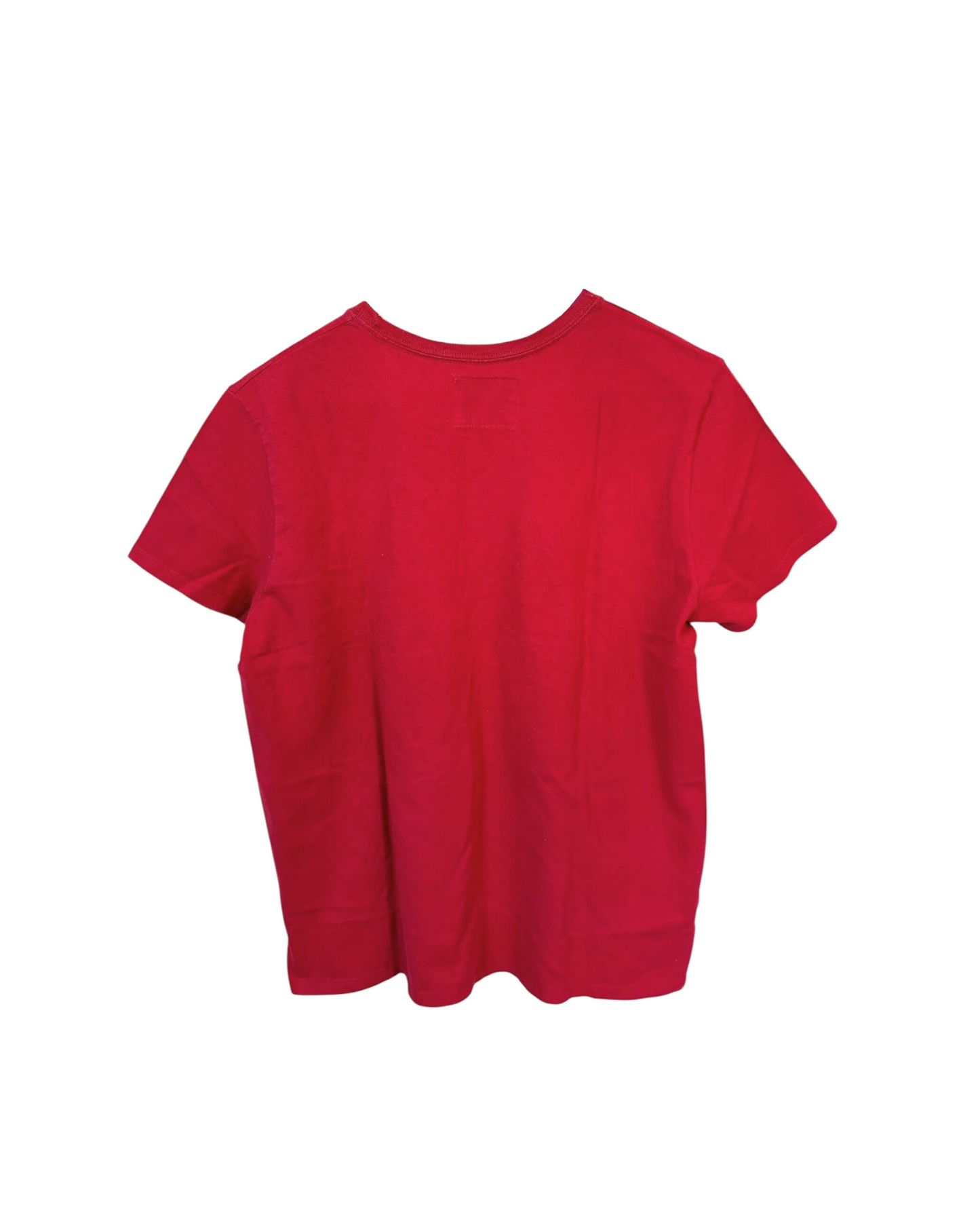 Lambretta-Racing-Vintage-Scooter-Red-T-Shirt-Medium