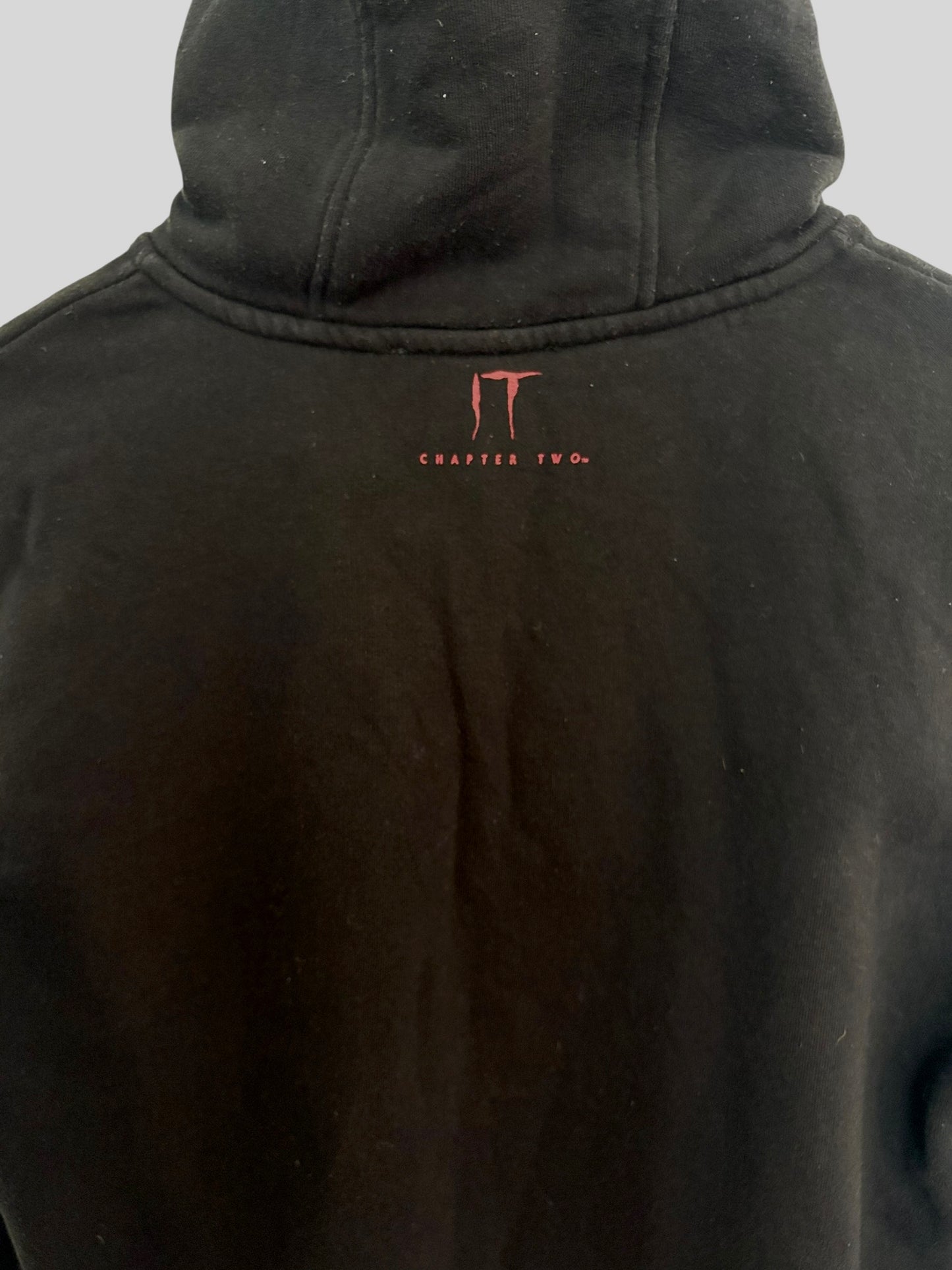 IT Chapter Two Movie Hoodie Clown Black Fun House Graphic Pullover Hoodie Medium