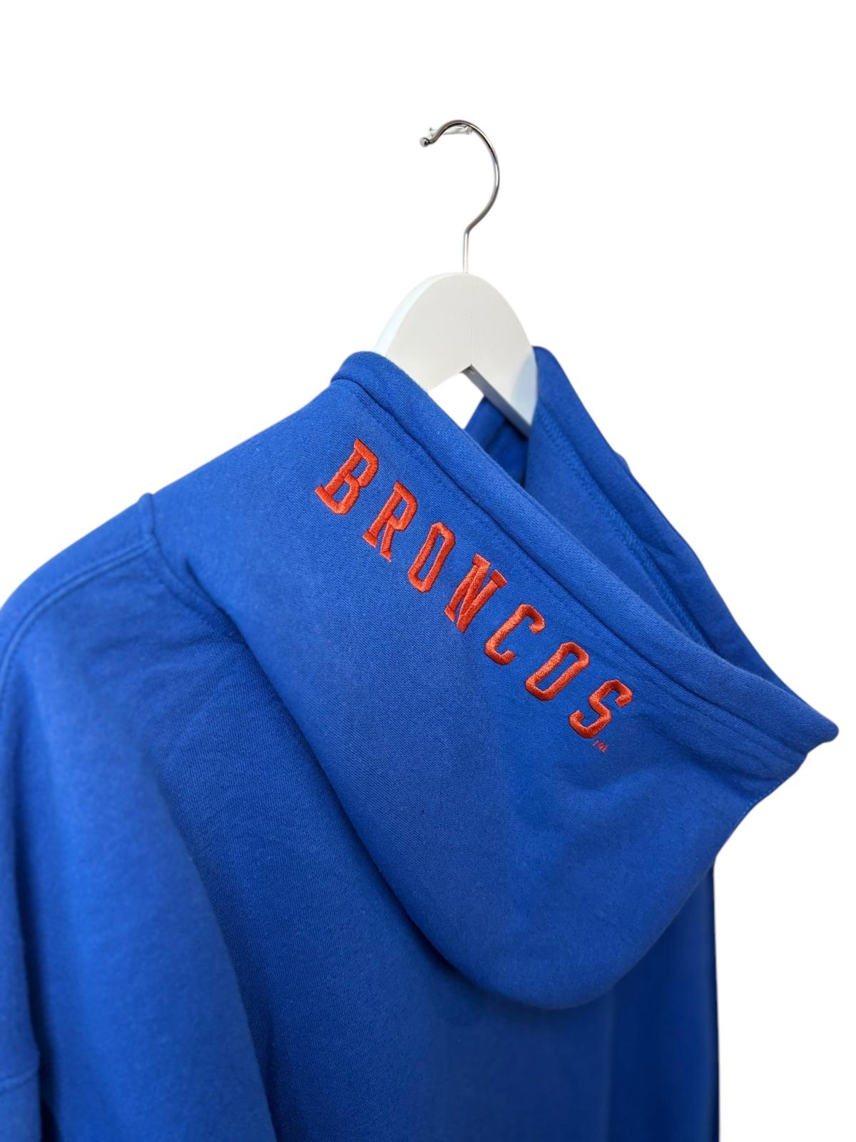 Blue Boise State Broncos Men's Sports Hoodie XXL
