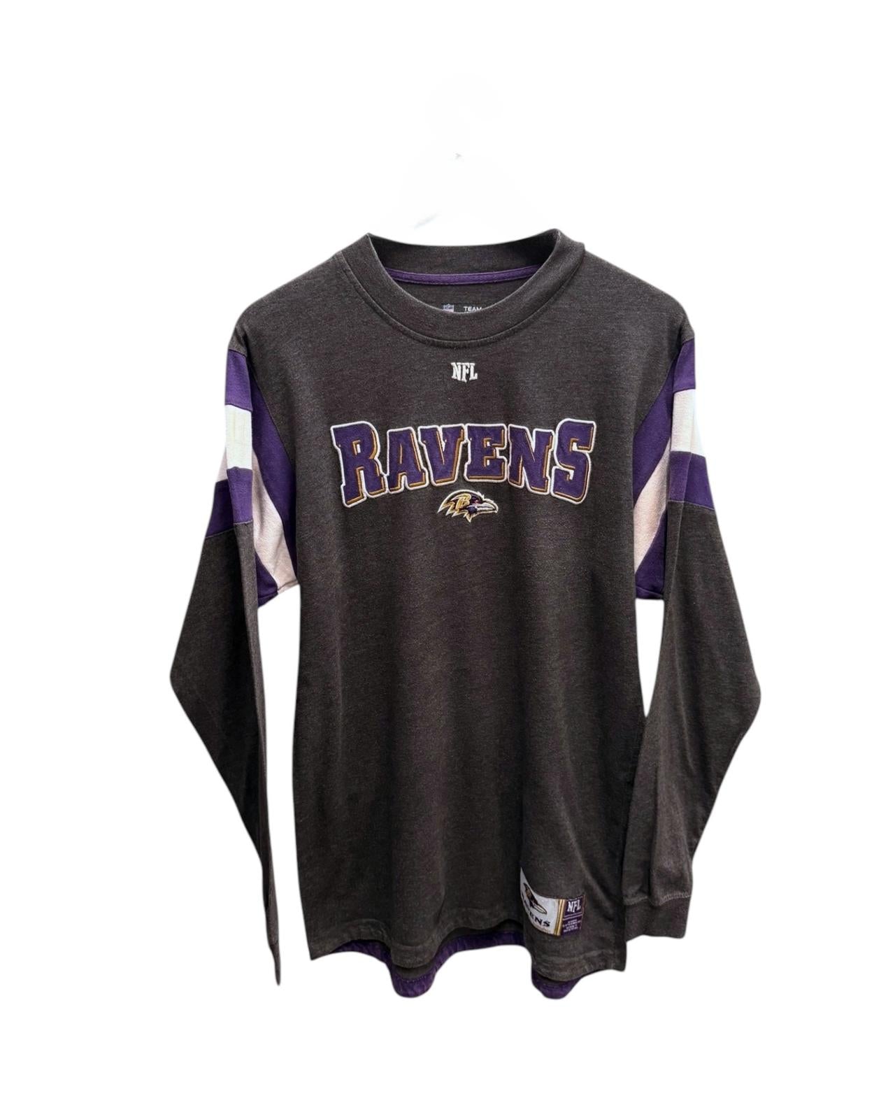 NFL Baltimore Ravens Mens Long Sleeve Top Team Medium