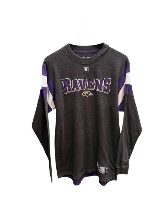 NFL Baltimore Ravens Mens Long Sleeve Top Team Medium