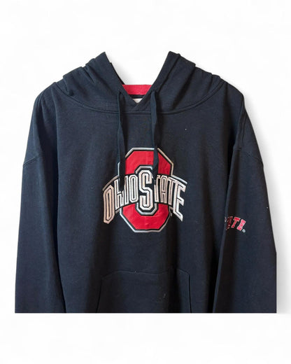 Ohio State Black Mens Hoodie with Logo XXL