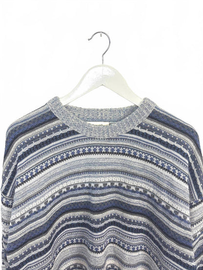 Vintage 90's St. John's Bay Patterned Crew Neck Sweater XL