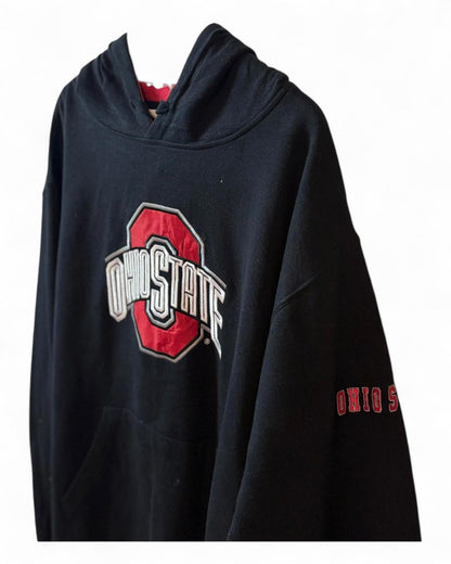 Ohio State Black Mens Hoodie with Logo XXL