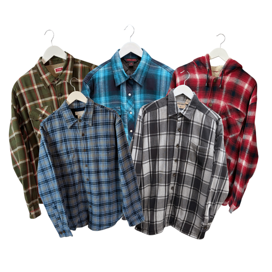 Flannel Shirts wholesale bundle