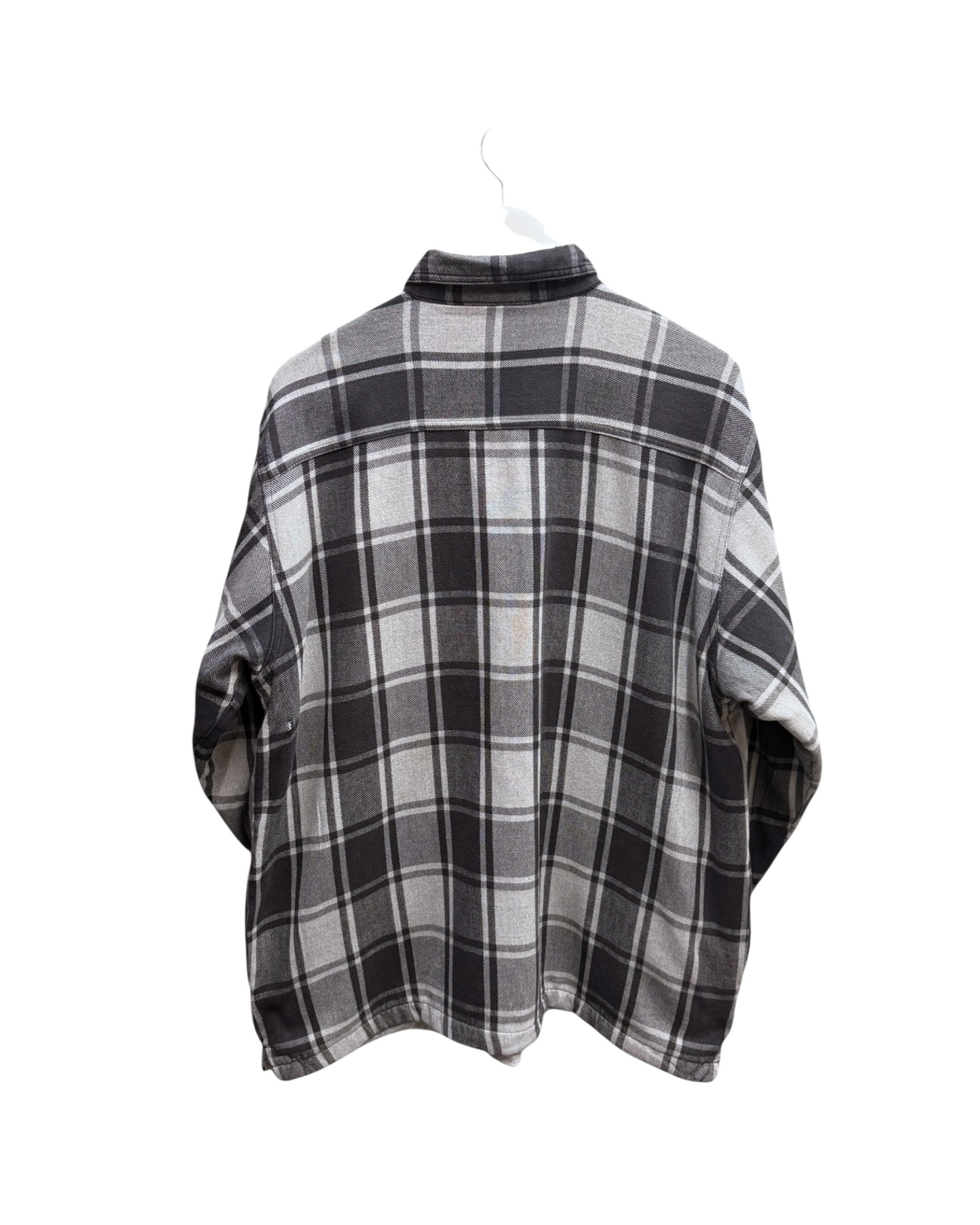 High-Sierra  - Plaid - Black - Grey - Flannel - Trucker - Large