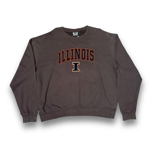 Illinois - Stadium - Athletics - Grey - Shirt -XXL