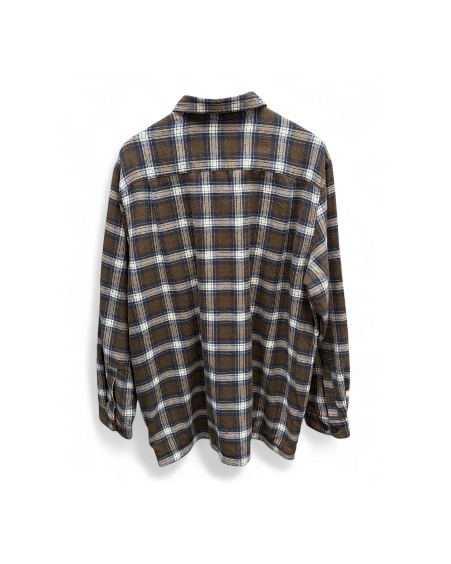 LL-Bean - Neutral - Plaid - Flannel- Large