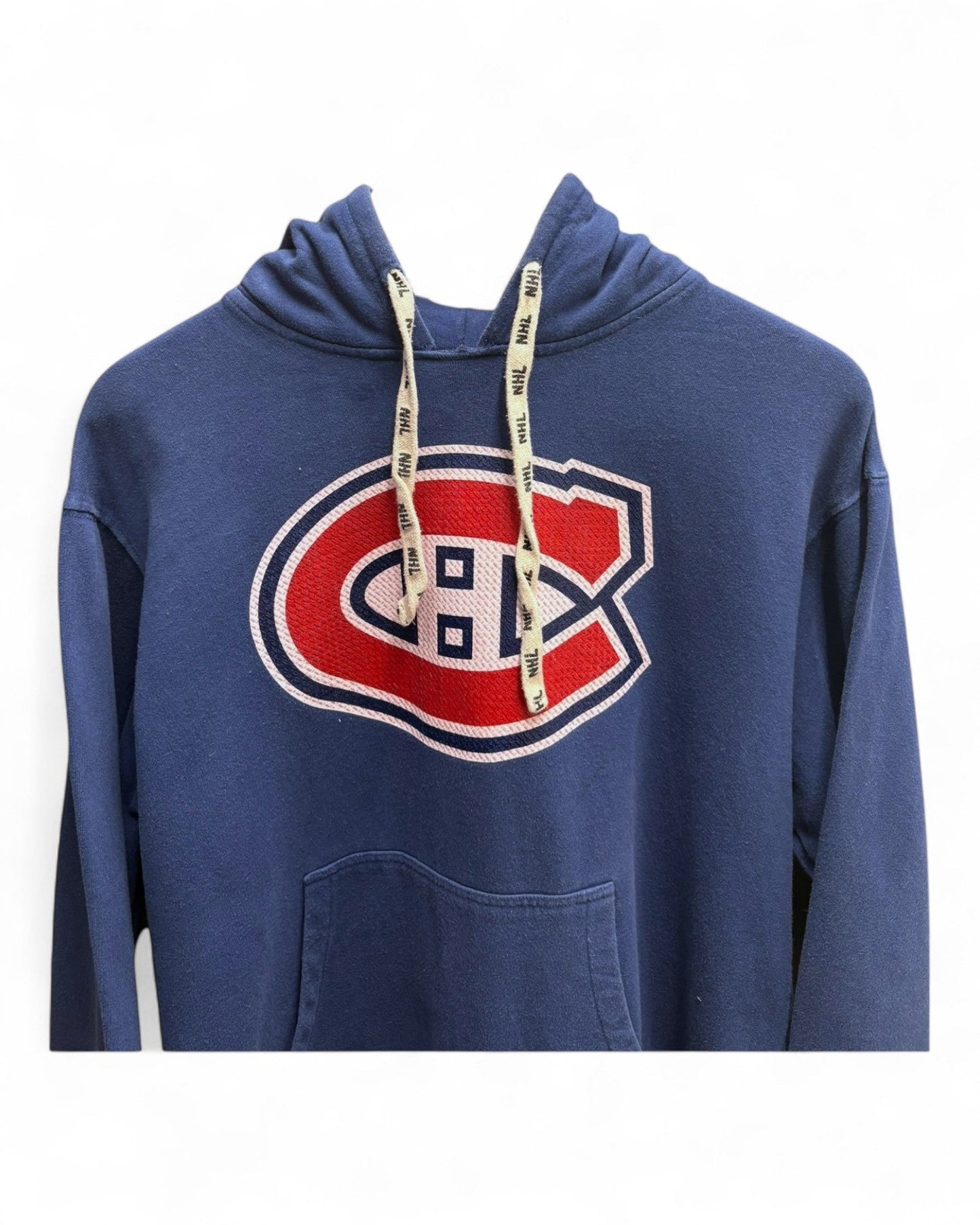Vintage-Canadiens-NHL-CH-Hockey-Sports-Hoodie-Large