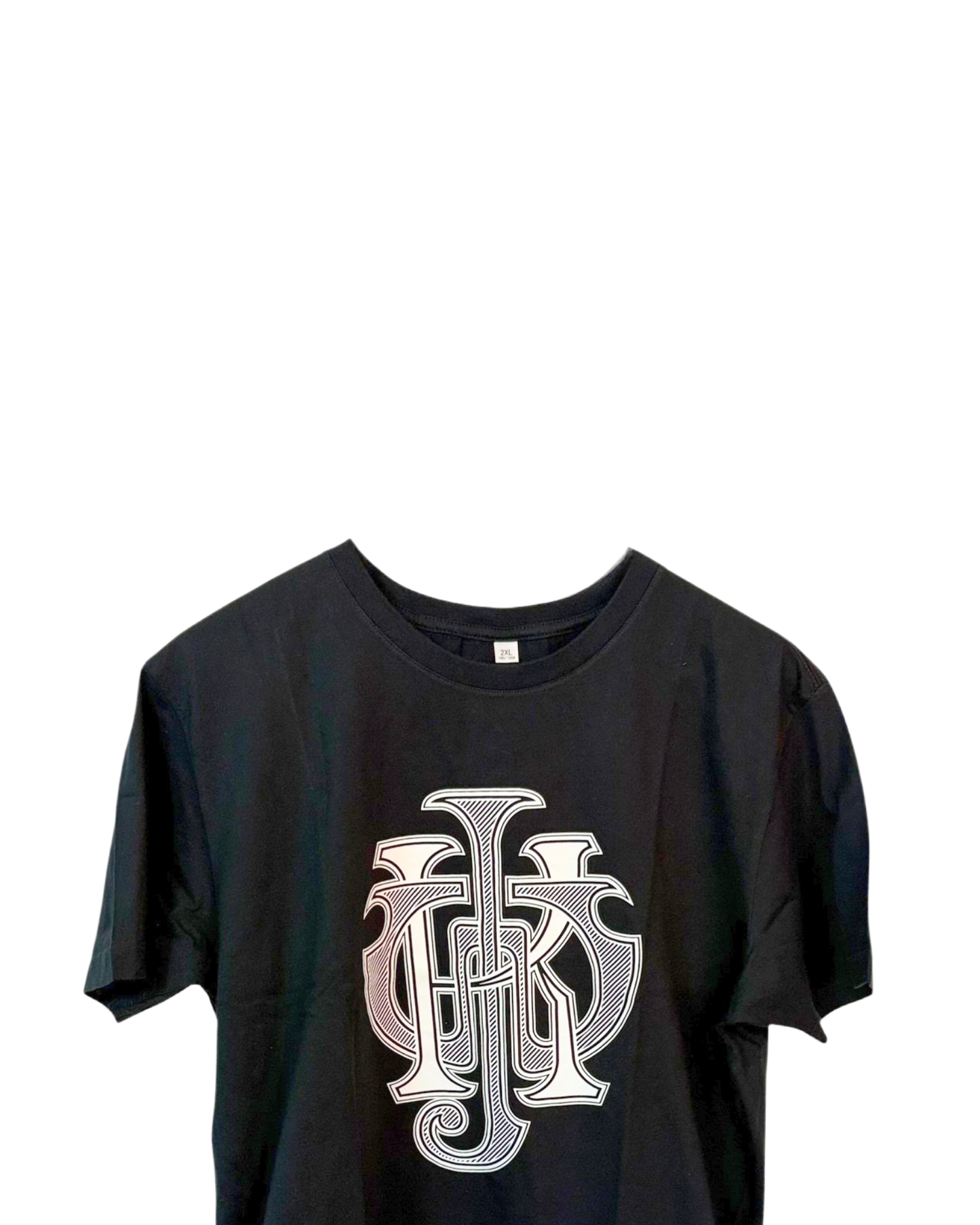 HOK-Black-White-Design-Pattern-Streetwear-T-Shirt-Large