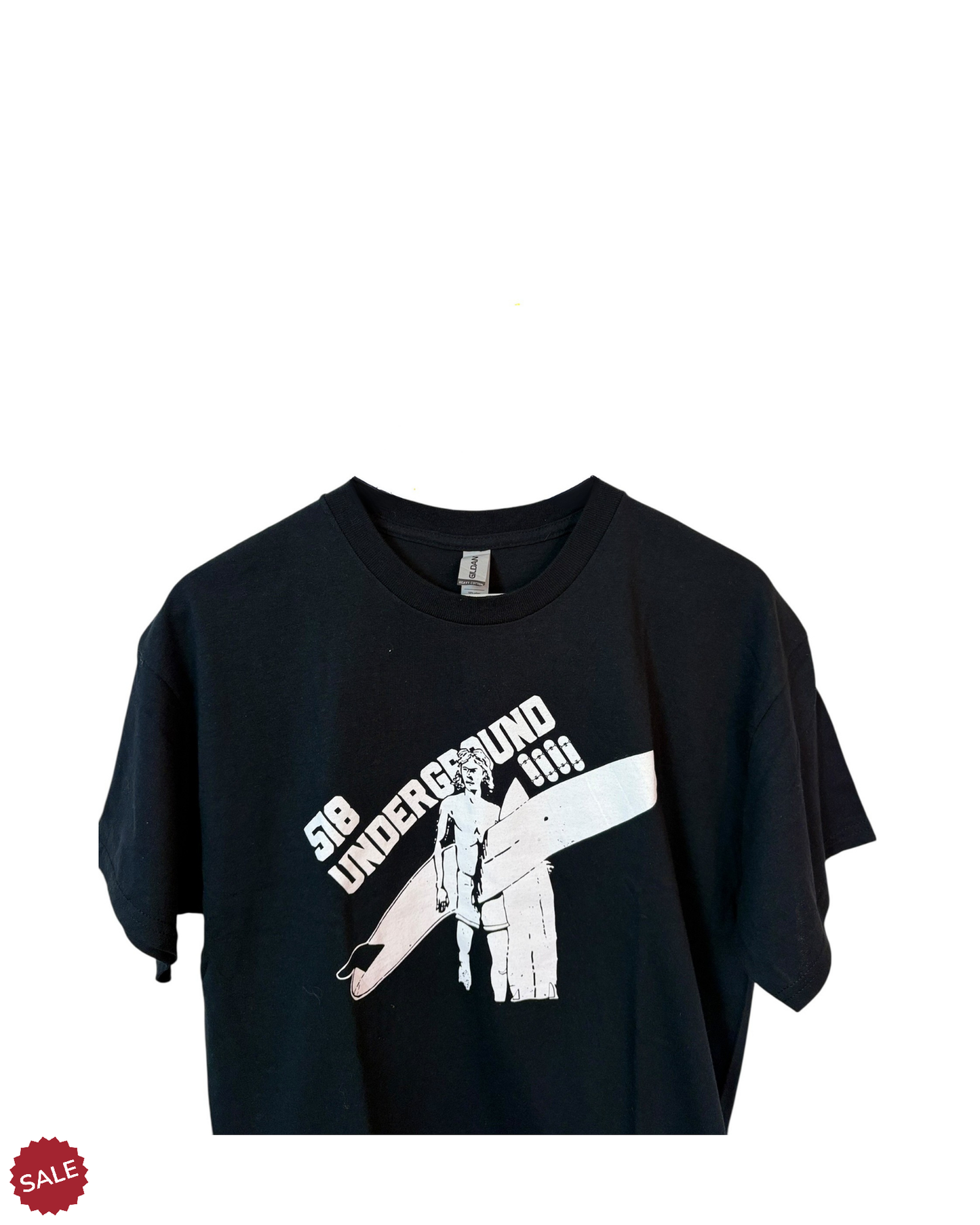 518-Underground-Black-T-Shirt-Size-L