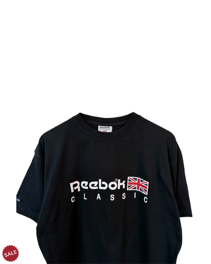 Reebok-Classic-Black-T-Shirt-Medium