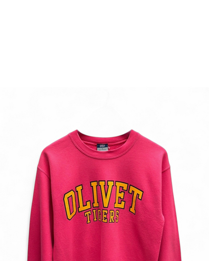 Olivet Tigers - Pink - Sweate r- Crewneck - College - Small