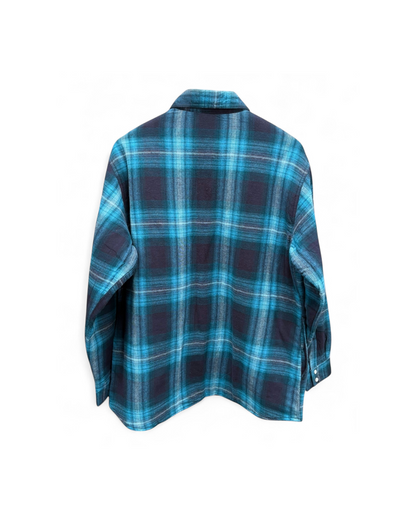 Tough Duck - Blue - Plaid - Flannel - Large