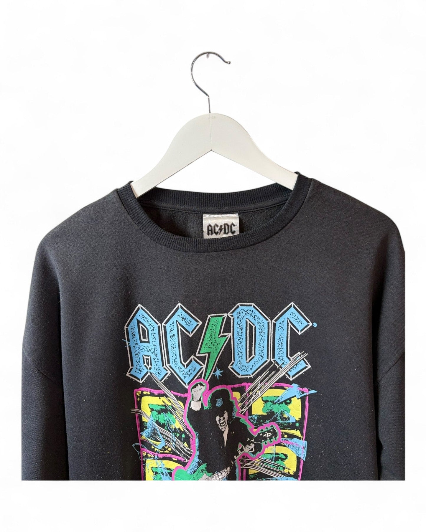 ACDC-Black-Off-Black-Shirt-Size-XL