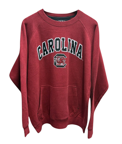 Carolina - Burgundy - Red - Sweater - Embroided - Large