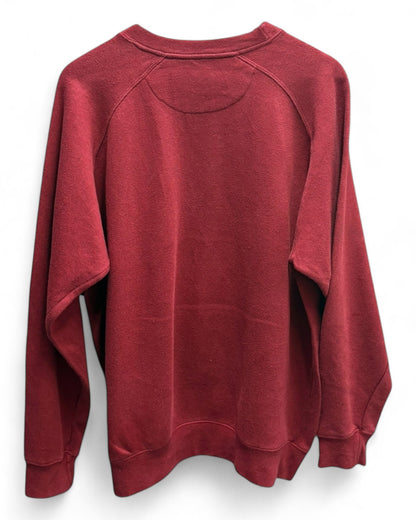 Carolina - Burgundy - Red - Sweater - Embroided - Large