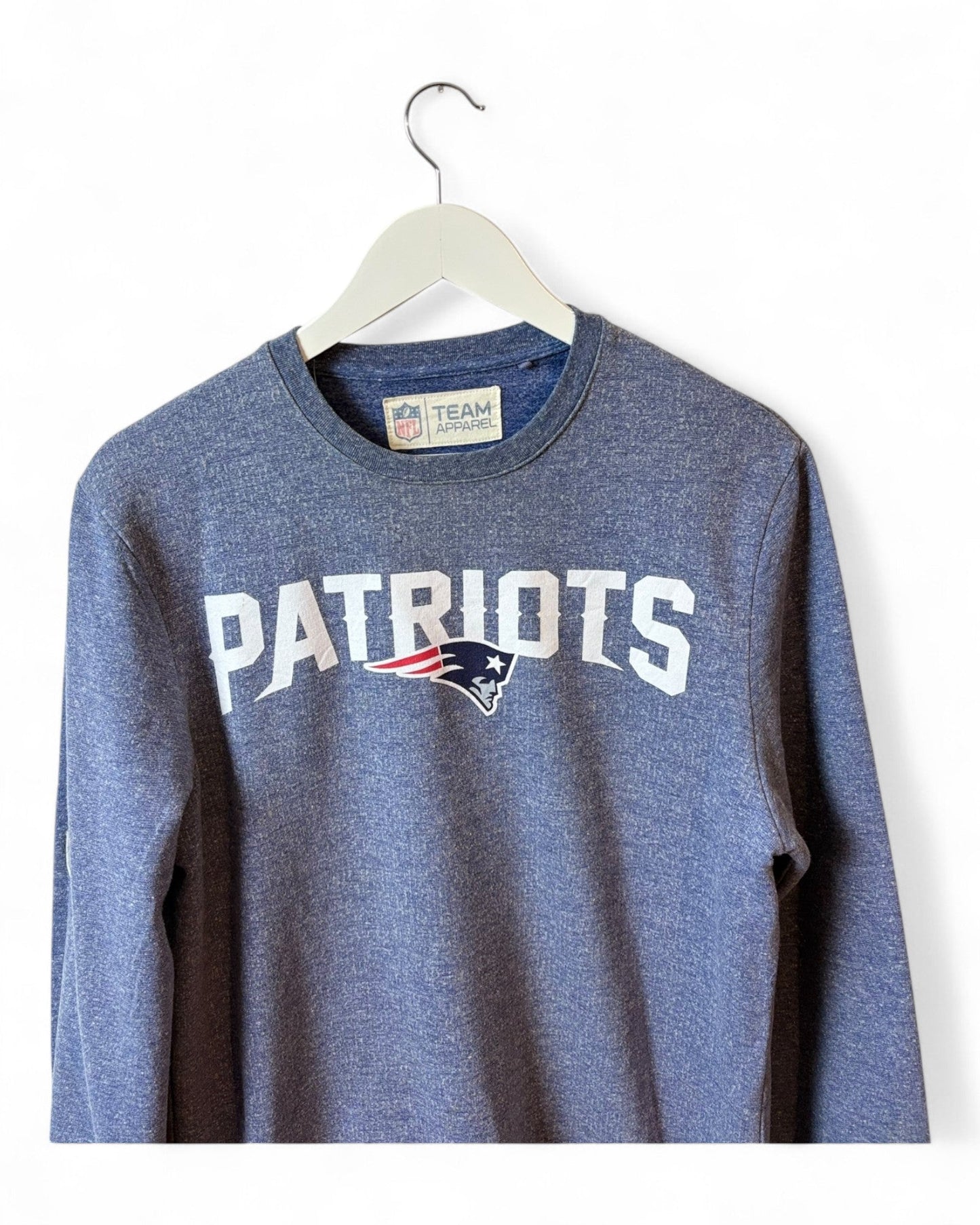 NFL-Patriots-Blue-Mascot-Sweater-Medium