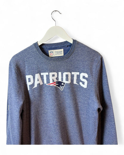 NFL-Patriots-Blue-Mascot-Sweater-Medium
