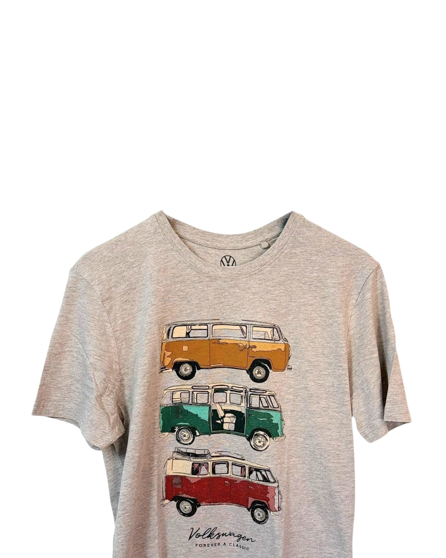 Official-Volkswagen-Brand-Van-Colours-Grey-T-Shirt-Medium